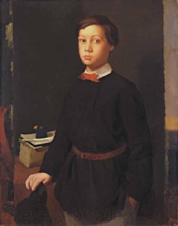 Edgar Degas Portrait of Rene de Gas France oil painting art